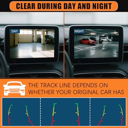 Image of AG1T-19G490-AA Rear View Backup Camera Compatible with Ford Taurus 2010 2011 2012 Park Assist Camera Replaces # AG1Z-19G490-D