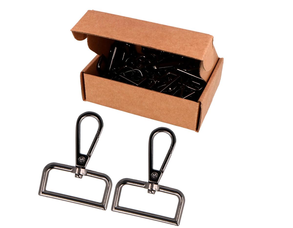 Mousqueton VELOX noir 30mm ideal pour sac a dos et cles