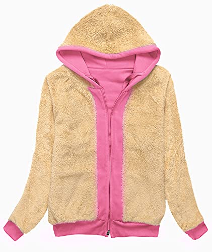 Image of SWISSWELL Hoodies for Women Winter Fleece Sweatshirt - Full Zip Up Thick Sherpa Lined Hooded Jacket