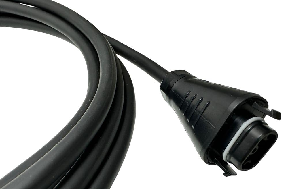 maxgo Solar Kabel AC- Stromkabel Verlängerungskabel H07RN-F 3G1,5mm² HMS-Feldstecker BC-05 Buchse Connector auf Schuko-Stecker Für Mikro-Wechselrichter Größe:10m