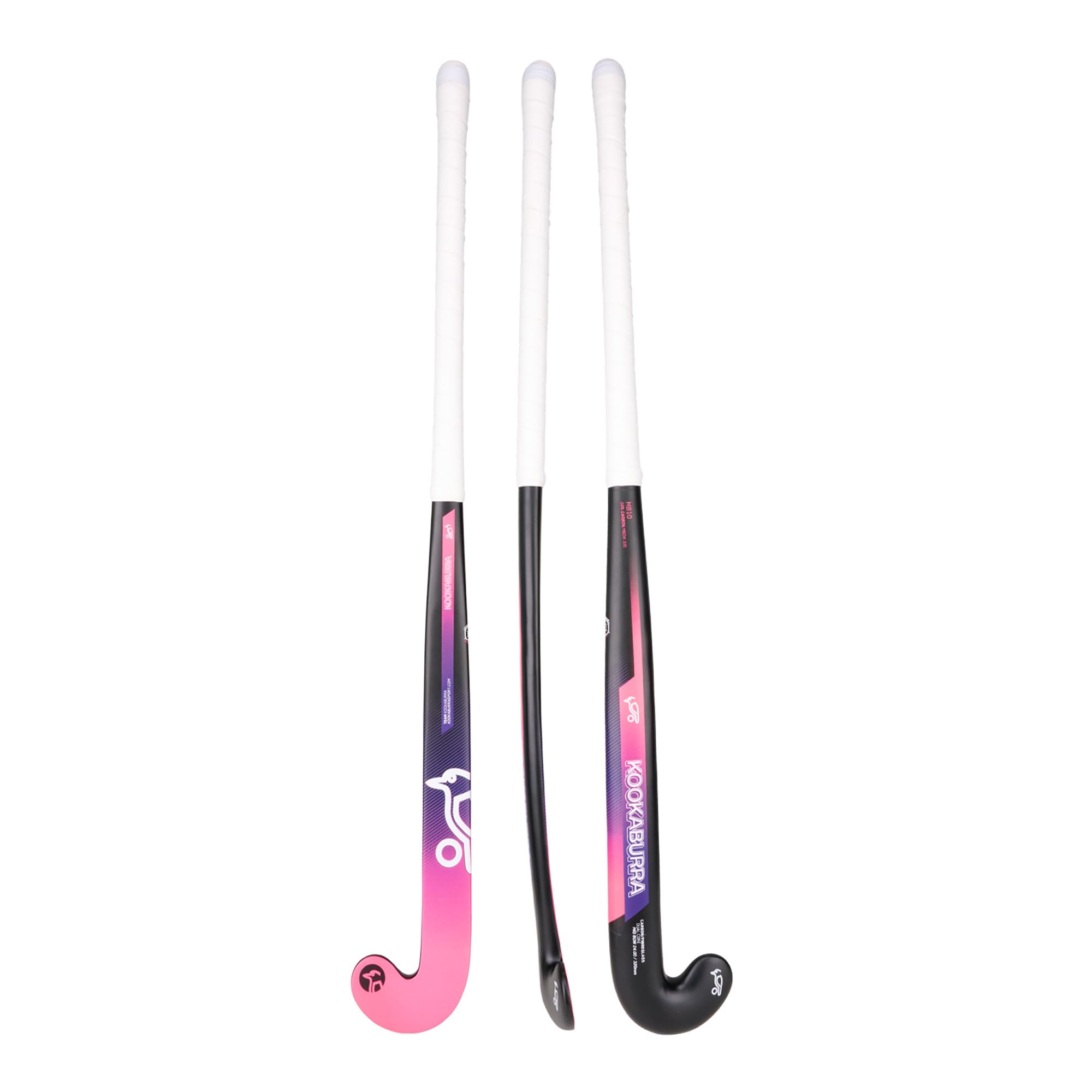 KOOKABURRA MB10 Pink Junior Hockey Stick M Bow 320 10% Carbon