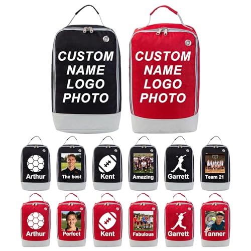 Sac de Sport Personnalisable, avec Logo, Résistant à l'eau et Facile à Nettoyer, Idéal pour Le Football, Le Rugby et la Danse, pour Filles et Garçons...