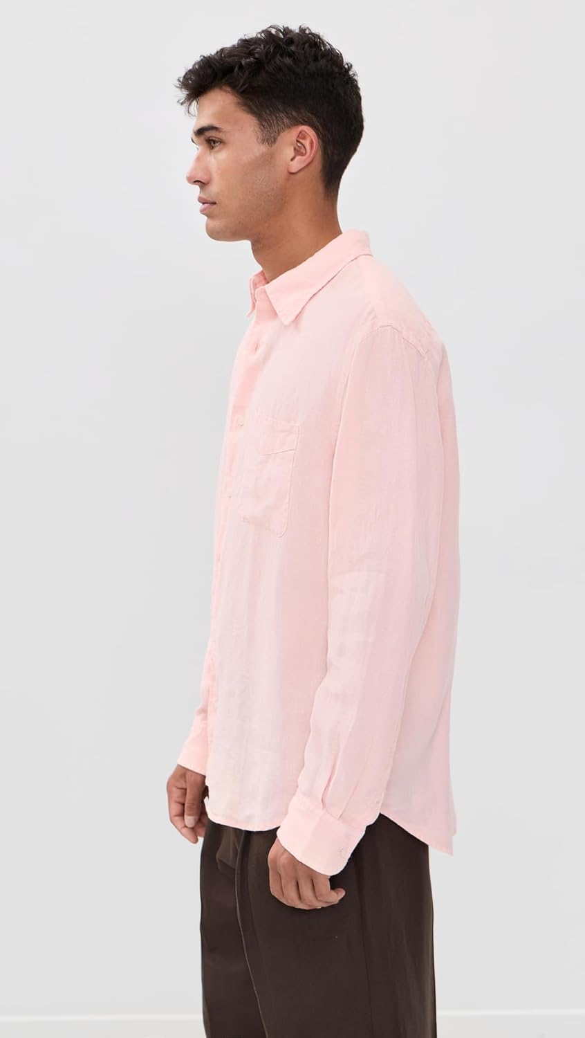 Madewell Men's Long Sleeve Linen Top