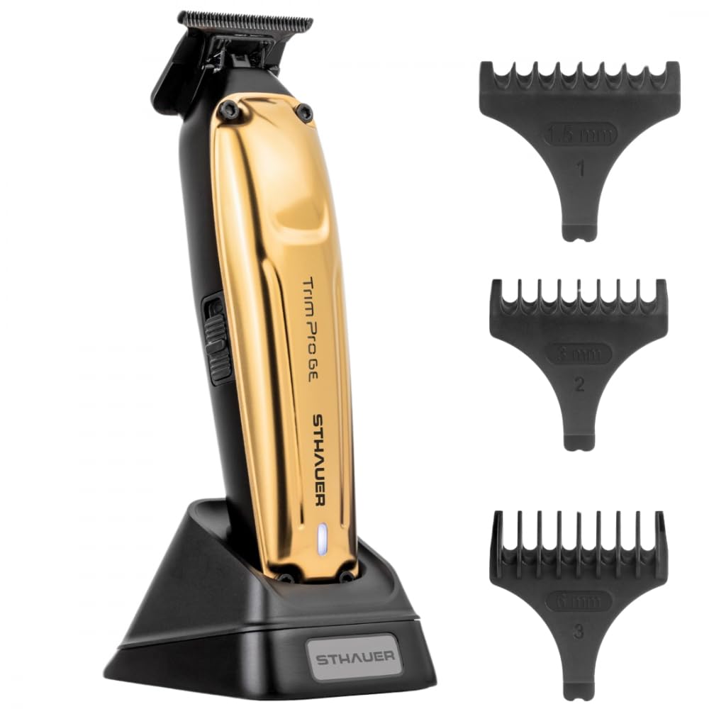 Tondeuse à cheveux sans fil professionnelle Trim Pro Gold New