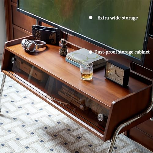 Soporte móvil para TV con gabinete y ruedas miniatura 6