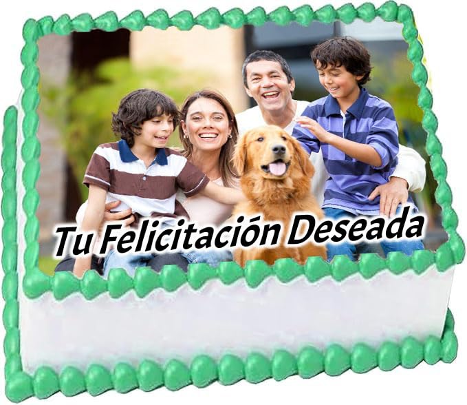 ¡NOVEDAD! FOTO COMESTIBLE, Oblea con foto, personalizada nombre