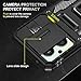 Asuwish Phone Case for Oppo Reno 7 Lite 5G / Reno8 Lite/Reno 7Z with Tempered Glass Screen Protector and Slide Camera Cover Magnetica Ring Holder Kickstand Reno7 7Lite 8Lite 7 Z Women Men Black