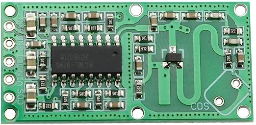 RCWL-0516 Microwave Radar Sensor Module - Human Body Induction Switch - 4-28V Operating Voltage - Anti-Theft Alarm & Lighting