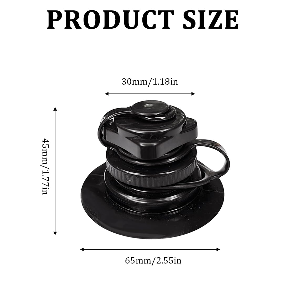 2 Valvole A Vite Gonfiabili Per Gommoni E Materassi - Antiperso, Anticorrosione, Facili Da Installare - Foto 4