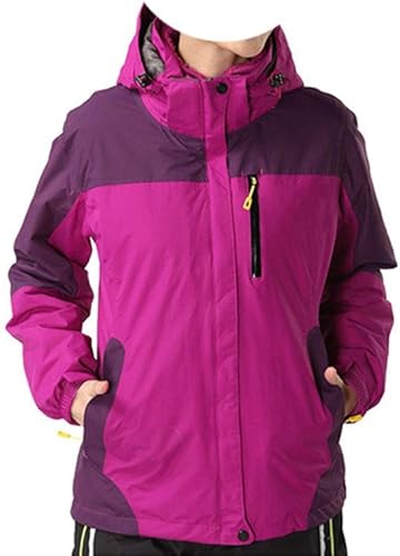 Miniatura 2 de NA - Ropa de pesca de invierno para mujer, deportes al aire libre, snowboard, esquí, resistente al viento, chaqueta impermeable para mujer, abrigo
