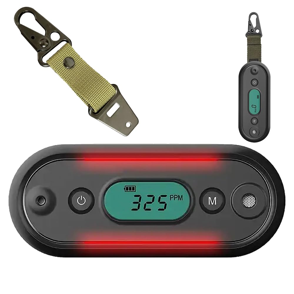 Amazon.co.jp: 一酸化炭素チェッカー 日本製 完全防水 カラビナフック 