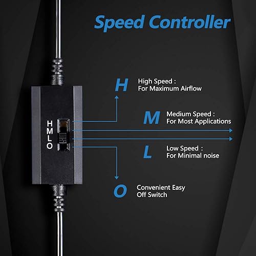 Miniatura 4 de Mini ventilador USB compacto de 1.575 in x 0.787 in, para equipo de realidad virtual, acuario, roku, enrutador, frambuesa pi, cosplay, ventilación