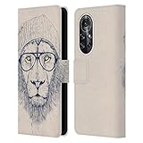 Head Case Designs Officially Licensed Balázs Solti Cool Lion Animals Leather Book Wallet Case Cover...