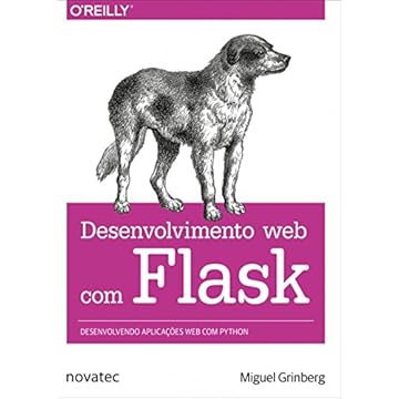 Capa do livro Desenvolvimento web com Flask: Desenvolvendo Aplicações web com Python