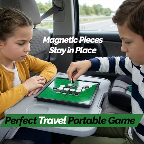 Sterling Games Reversi Juego de Estrategia con Tablero Magnético miniatura 5