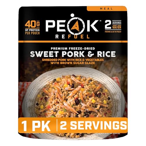Peak Refuel Sweet Pork and Rice Camping Meal