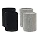 Fascia Polsini In Cotone, Polsini Di Sport, Polso Della Fascia Del Sudore, Polsini Tergisudore, Sweatbands Per Tennis, Basket, Calcio, Badminton, Corsa, Palestra, Esercizio Fisico, 10 x 8 cm, 4 pezzi
