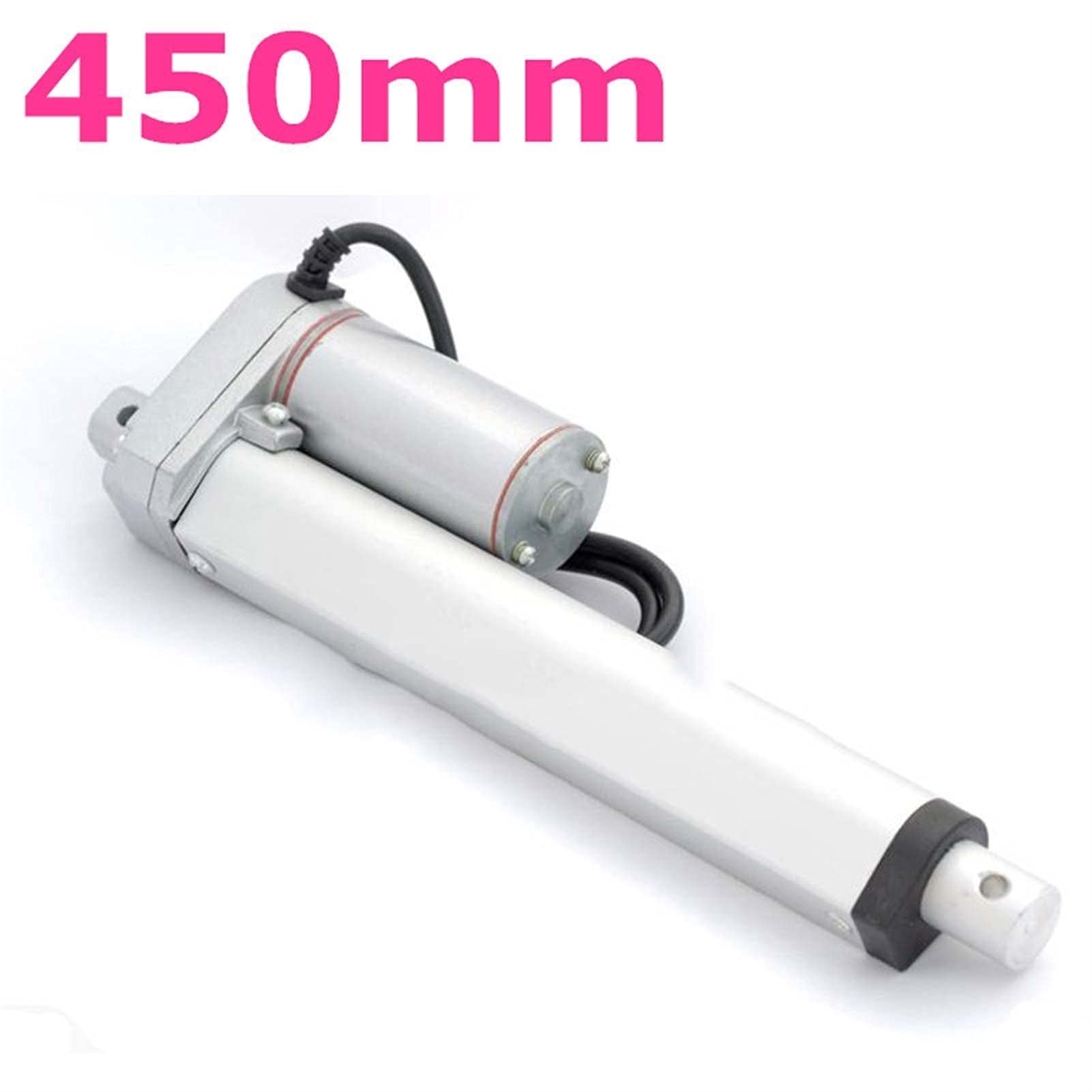 Shuxiang-Actuador Lineal Actuador Lineal eléctrico de 12V 24V DC, actuador Lineal, 1600N 160kg Capacidad de Carga Alta Velocidad, 450 mm accidente cerebrovascular