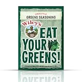 Wileys Seasonings: Eat Your Greens, Eat Your Yams, Eat Your Beans, Rotisserie Wings, and Southern BBQ wings | Flavorful Southern Food, Soul Food, and Everyday Cooking Essentials | Ships in Aromatik damage proof box (1, Eat Your Greens)