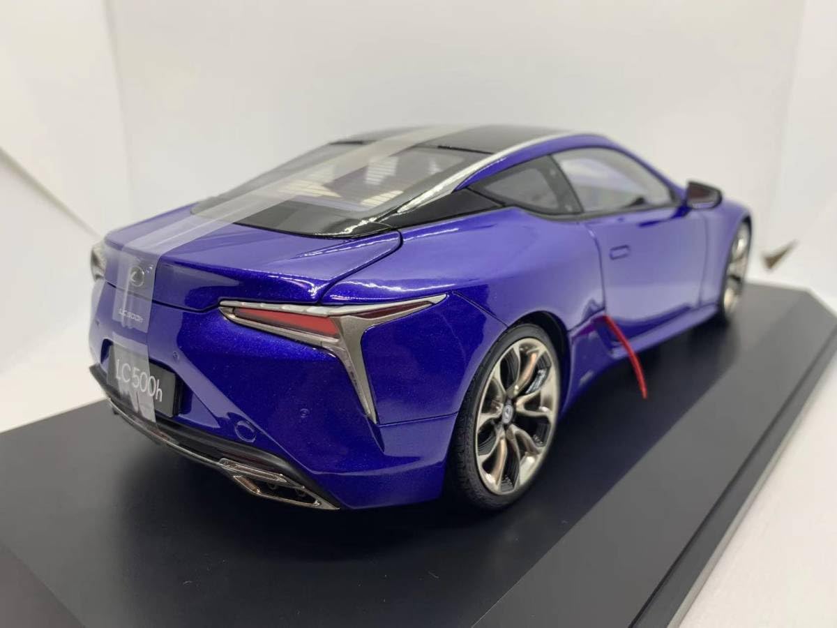 レクサス特注 1/18 レクサス LC500h ブルー 1/18 Dealer Edition Lexus LC LC500H LC500 (Blue) Diecast Car