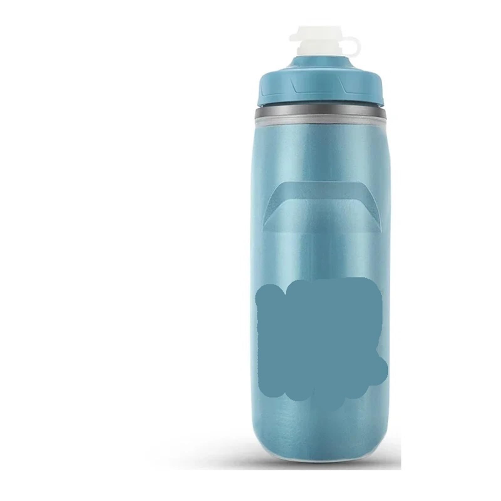 QuxetlRyz Sports Water Bottle Cycling Cold Water Insulated Bottle Portable Gym Kettle Bike(Blue Bottle)