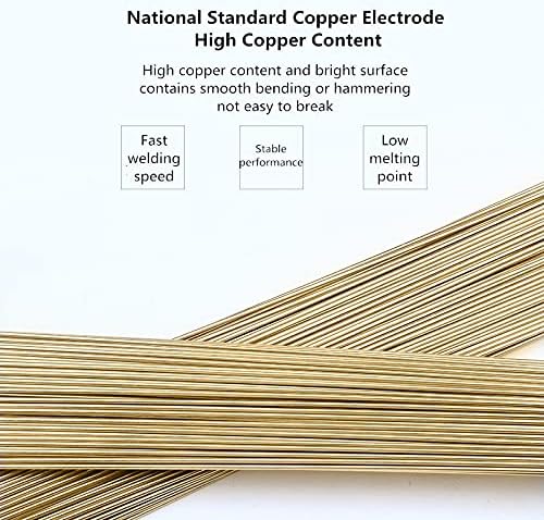 5pcs 10pcs HS221 Brass Welding Rods Wires Sticks 500mm Length Wire Electrode Soldering Rod For Brazing Soldering Repair Tools(2.0mm,10PCS)