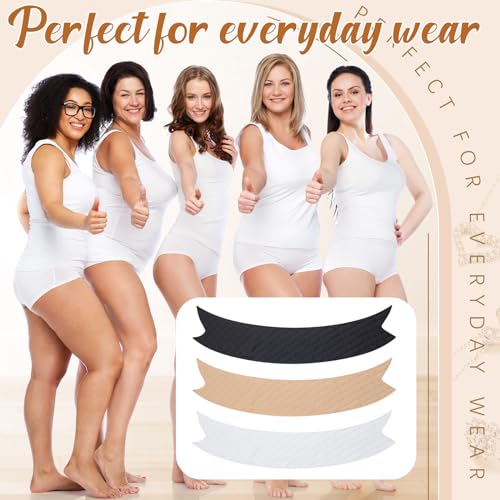 Image of 10 Pcs Tummy Liners for Sweat Rash Cotton Under Belly Sweat Liners Under Belly Absorber Pads Band for Skin Rash