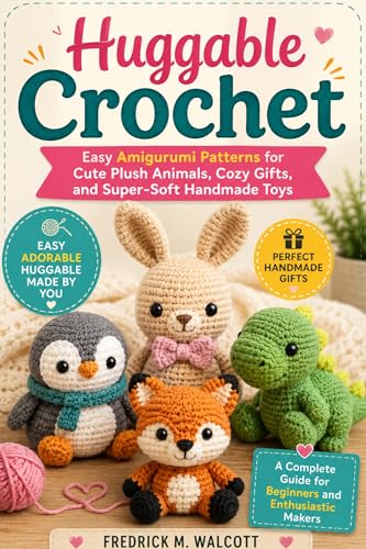 Huggable Crochet: Easy Amigurumi Patterns for Cute Plush Animals, Cozy Gifts, and Super-Soft Handmade Toys A Complete Guide for Beginners and Enthusiastic Makers image 2