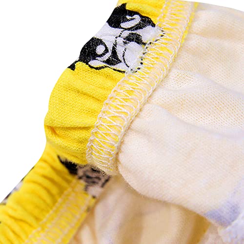 Image of Unisex Potty Underwear Cotton Toddler Boys and Girls Pee Training Underpants Waterproof Reusable Pants 6-Pack