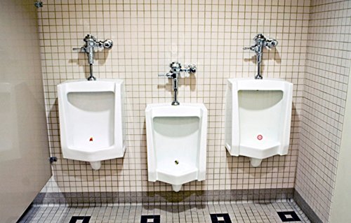 Toilet Training Urinal Target Marker,toilet Bowl Vinyl Sticker for Boys Men Vinyl Decal Sticker,2pcs