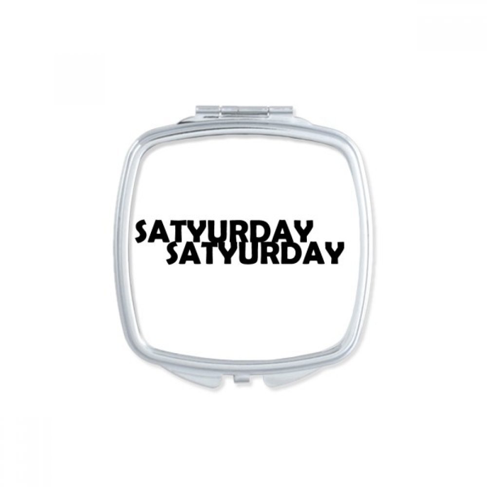 Miroir compact Je t'aime en Japonais pour retouches maquillage rapides en voyage et sortie