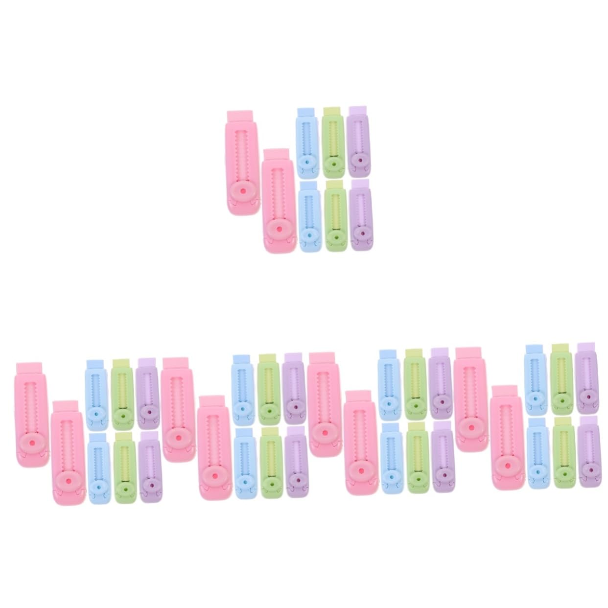 ARTIBETTER 5 Set Gomma Telescopica Retrattile Scuola Meccanico Gomme Da Cancellare Gomma Portatile Gli Studenti Provano Le Gomme Kawaii Eraser Addominali 8 Pezzi * 5