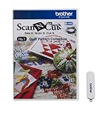 Brother CAUSB1 ScanNCut USB No. 1 Quilt Pattern Collection, White