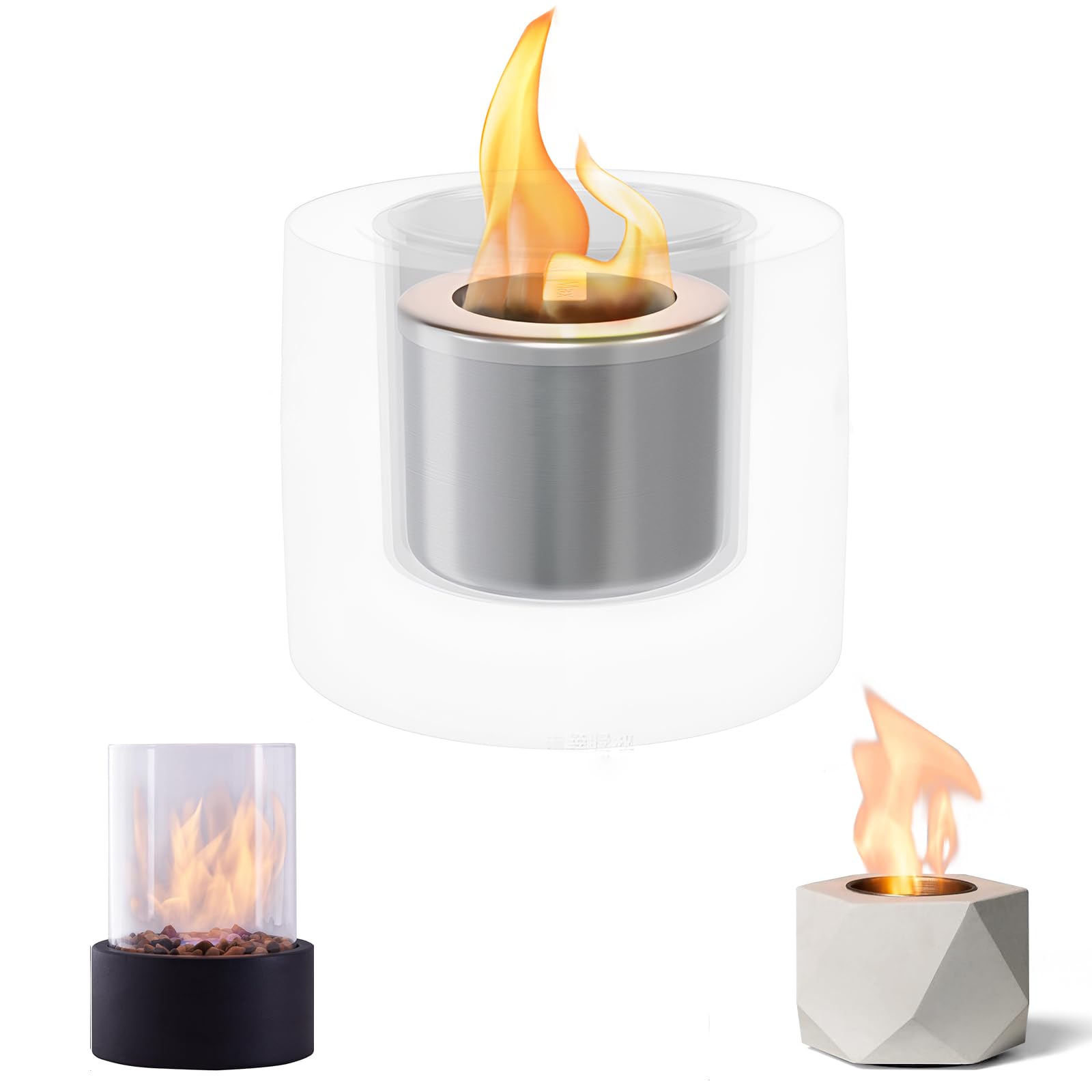 Ciekope 304 Steel Burn Chamber - Tabletop Fire Pit Accessories