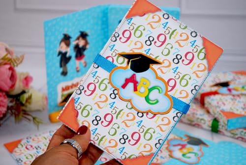 Lembrancinha Formatura Infantil - Recordação Escolar Caixa Livro Para Foto 10x15cm (5)
