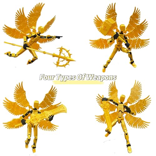 (Assembly Completed) Titan13 Action Figure Set, Dummy 13 3D Printed Action Toy Gifts for Kids, Robot 13 Action Figure Full Body Mechanical Doll Christmas Birthday Gift for Boys Girls