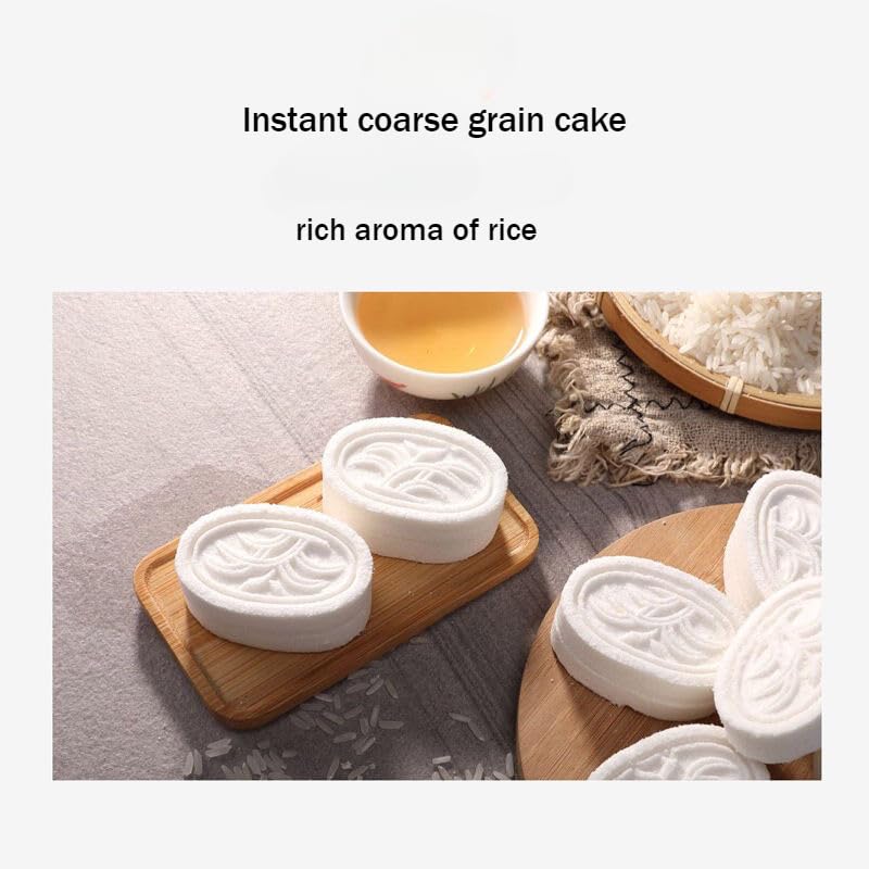 Instant fragrant rice cake, yam millet bean paste cake, old traditional mixed fruit flavor desserts, substitute breakfast biscuits, nutritious coarse grain cookies, Dim sum (4 Flavor Mix,4 bags)