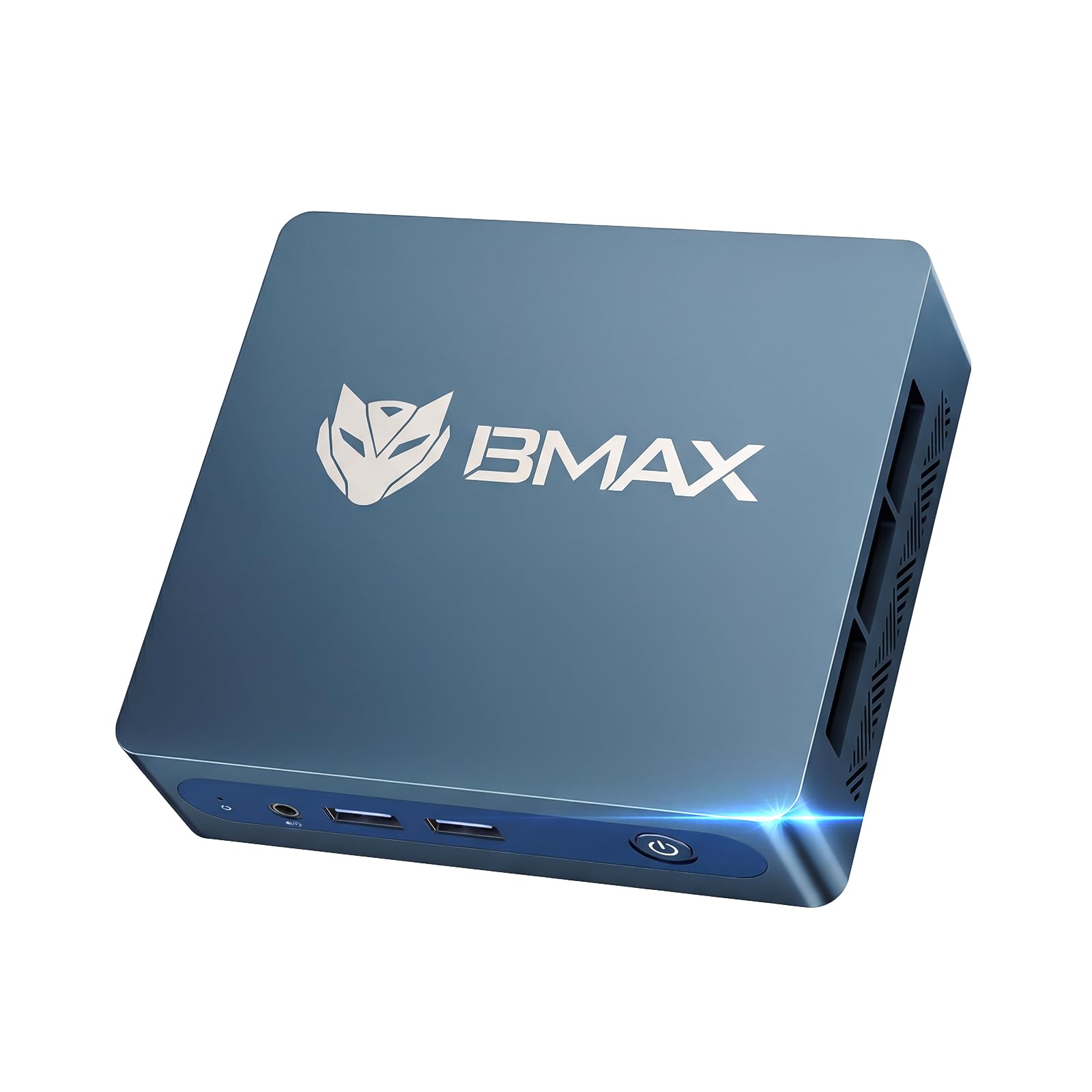 BMAX Büro Mini PC Intel Celeron J3355 mit Win11 Home, 6GB LPDDR3 128GB eMMC | Dual HDMI 4K@60Hz RJ45 Gigabit Ethernet WiFi5 BT USB x4 Mini Desktop Micro Computer für Business, Daily Use, Home assistant