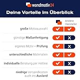 wandmotiv24 Fototapete Marmor Optik Stein, XXL 400 x 280 cm - 8 Teile, Wanddeko, Wandbild, Wandtapete, Gold Rot Blau Grau M6883