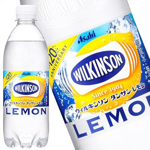 アサヒ ウィルキンソン タンサン レモン 500mlPET×48本 [24本×2箱]