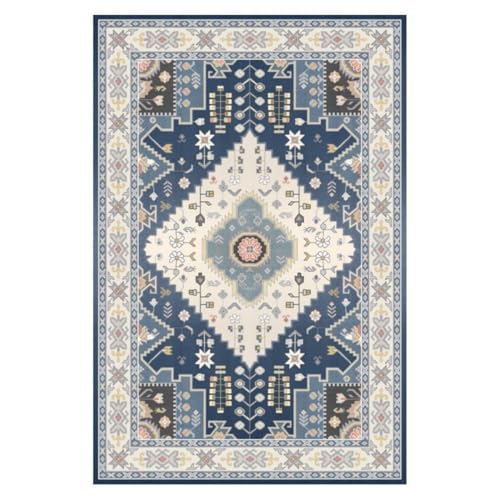 ラグカーペット 北欧風 洗える 防滑 低反発 ペルシャ絨毯 ラグマット おしゃれ 耐磨耗性 140*200 防音 ホットカーペット対応 カラー5 リビング キッチン 寝室 玄関マット エスニック 花柄 春 夏 秋 冬