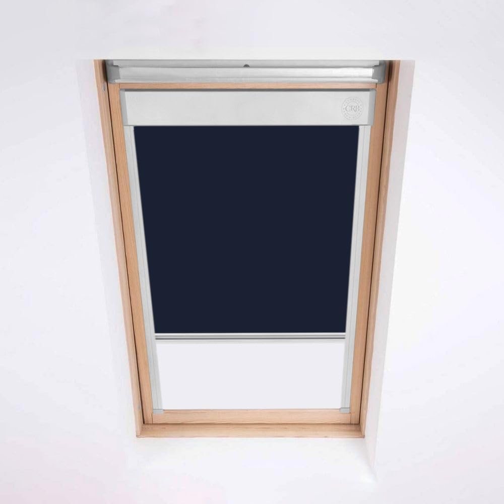 Classic Roof Blinds for Velux Roof Windows, Blackout Blind, Window Code S06 Navy