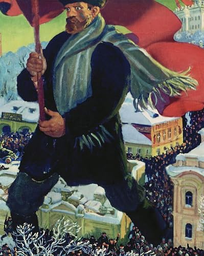 Peinture Boris Kustodiev reproduction sur toile d'art célèbre portrait de maître 60x90cm