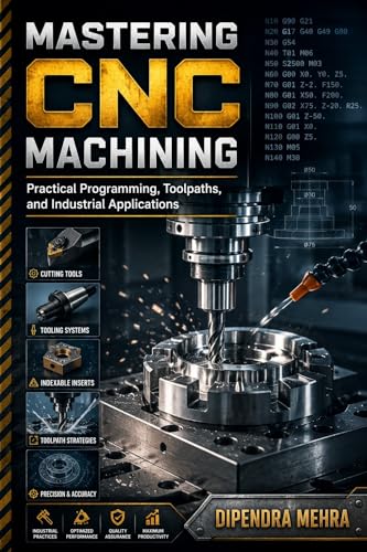 Mastering CNC Machining: Practical Programming, Toolpaths, and Industrial Applications (CNC Programming & Machining Series)