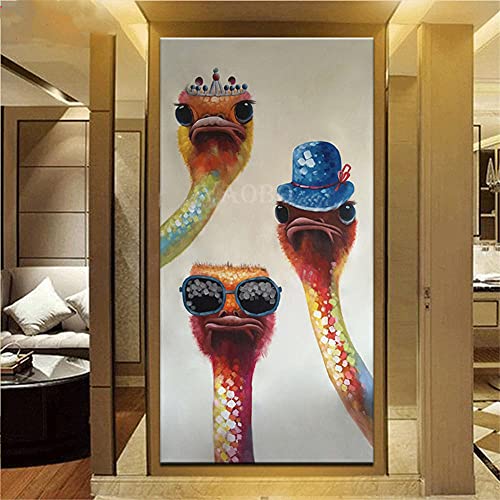 5D Diamond Painting Grüner Strauß - 25x125cm Vollbohr Diamant Malerei