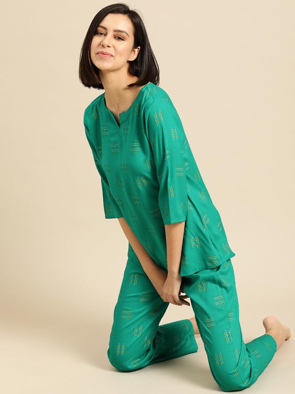 Image of Ichaa womens NIGHT SUIT SET