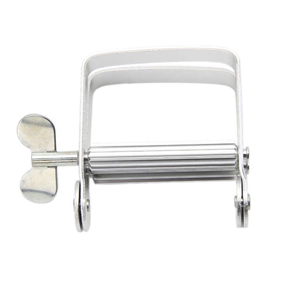 hokojix Aluminum Toothpaste Squeezer Tube Squeezer Easy Tube Dispensers Tool for Home Bedroom Bathroom Accessory Present Supply