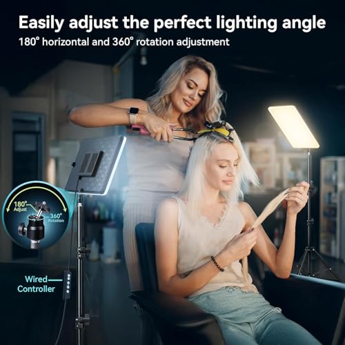 Image of Photography Video Camera Light 10 inch USB LED Camera Light for Video Shooting, Live Streaming with 3 Colors dimmable Fill Light (Only Video Light)