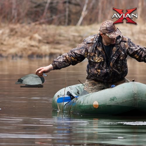 Avian-X Magnum Canvasback Decoys, Open Water, Realistic Design, Weight Forward Swim Keel, Rugged with No Flake Paint Finish, True to Life Postures - Thumbnail 7