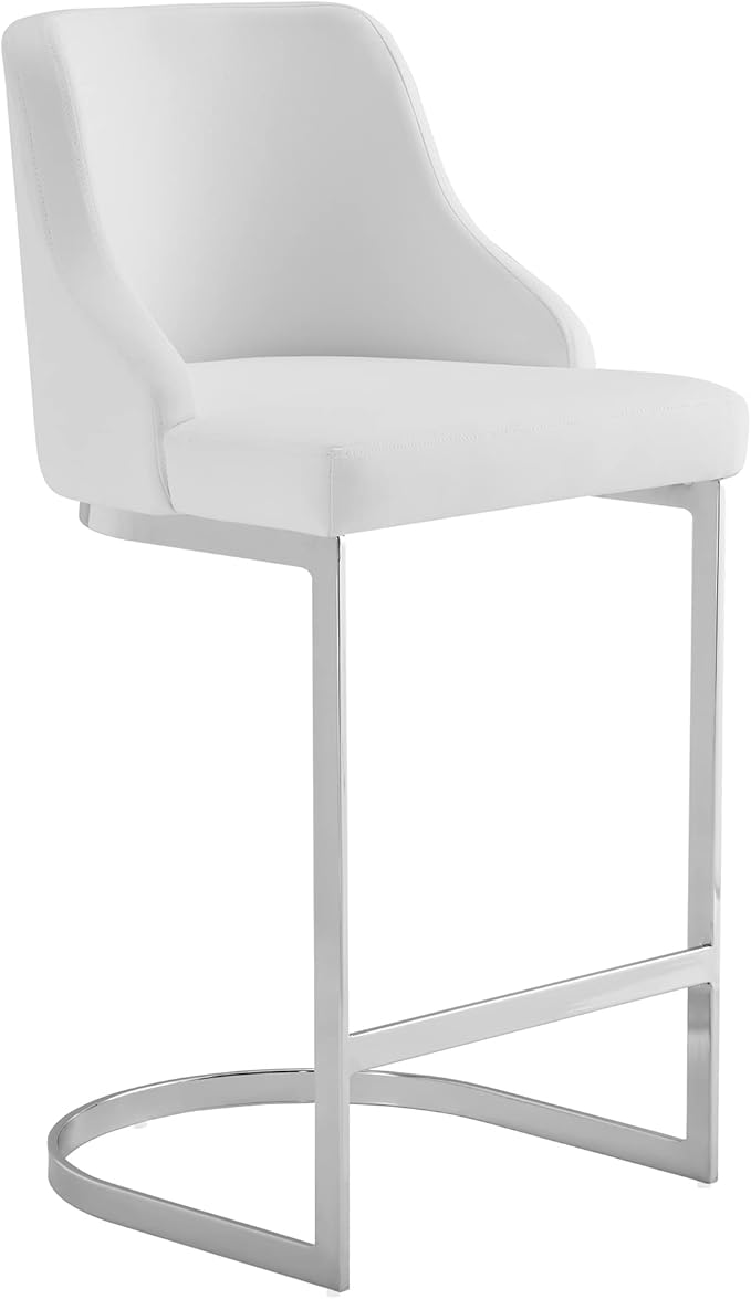 26Inch Bar Stools Counter Height Bar Stools with Back